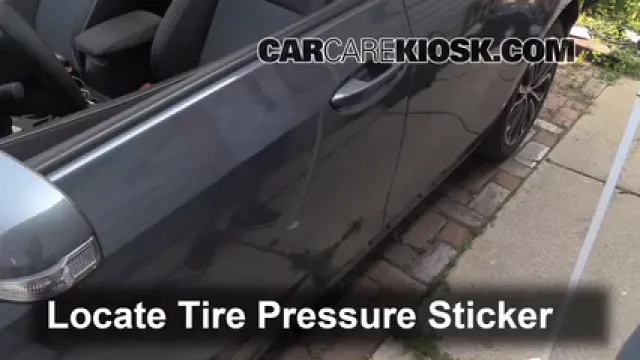 2014 Toyota Corolla S 1.8L 4 Cyl. Tires & Wheels Check Tire Pressure